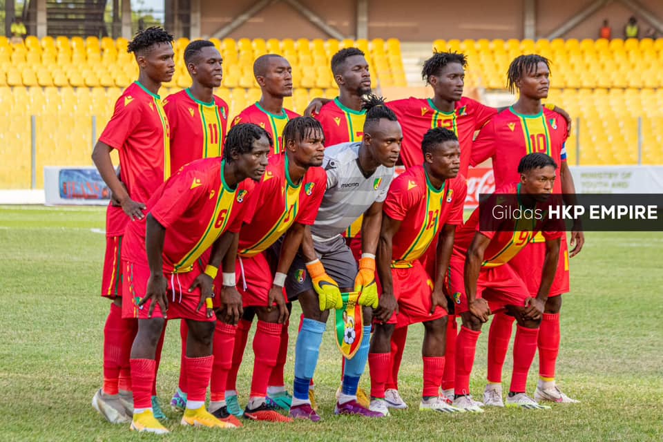 Toujours pas de victoire pour l'équipe de football du Congo aux 13ème Jeux Africains d'Accra (Ghana) 2023 !