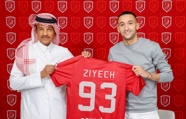 Hakim Ziyech signe au Al Duhail SC.